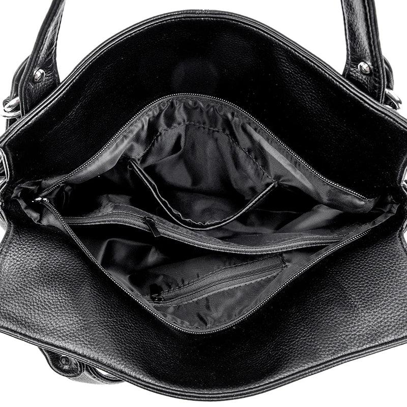 Genuine Leather Handbag - Daisy