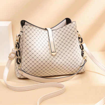 Leather Handbag - Yalena