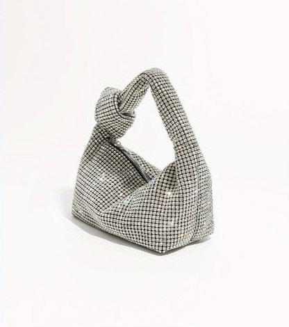 Fabiana Glitter Baguette Bag