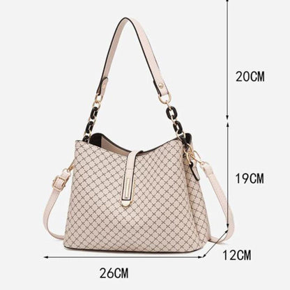 Leather Handbag - Yalena