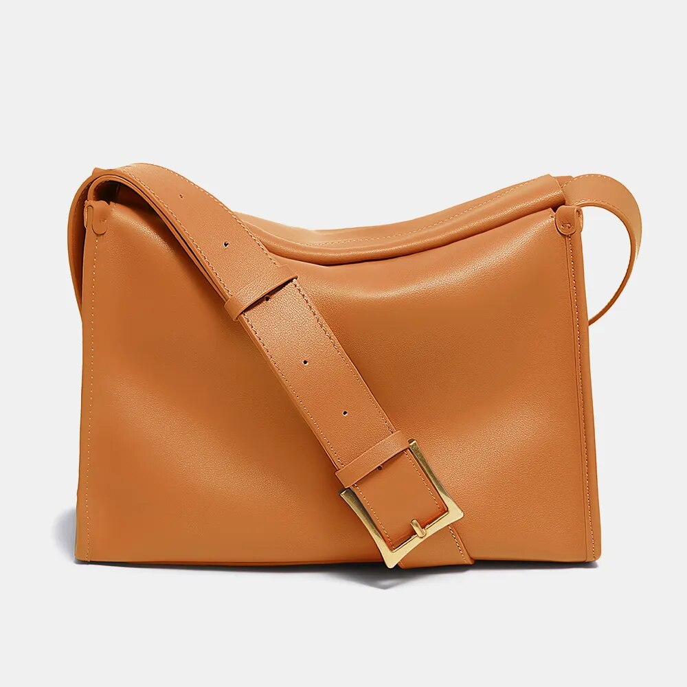 Naomi Genuine Leather Crossbody Handbag