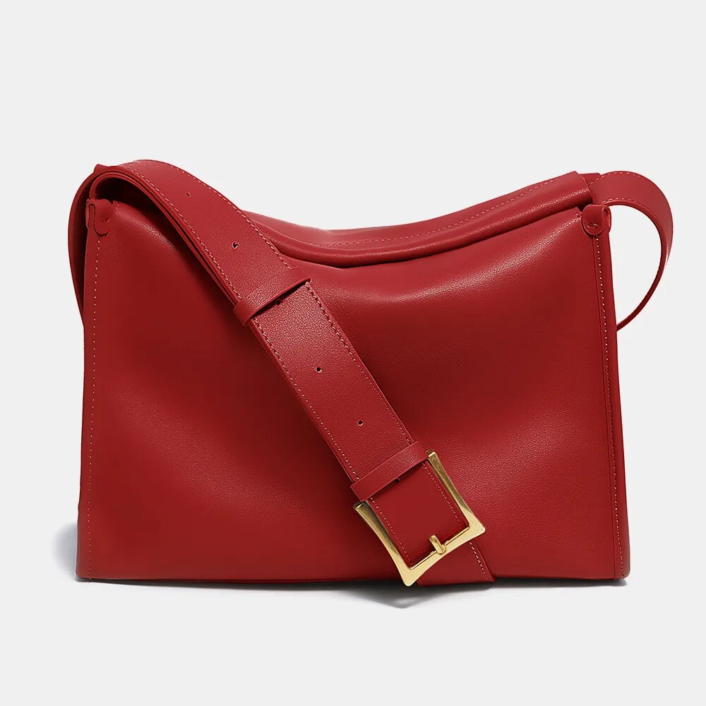 Naomi Genuine Leather Crossbody Handbag