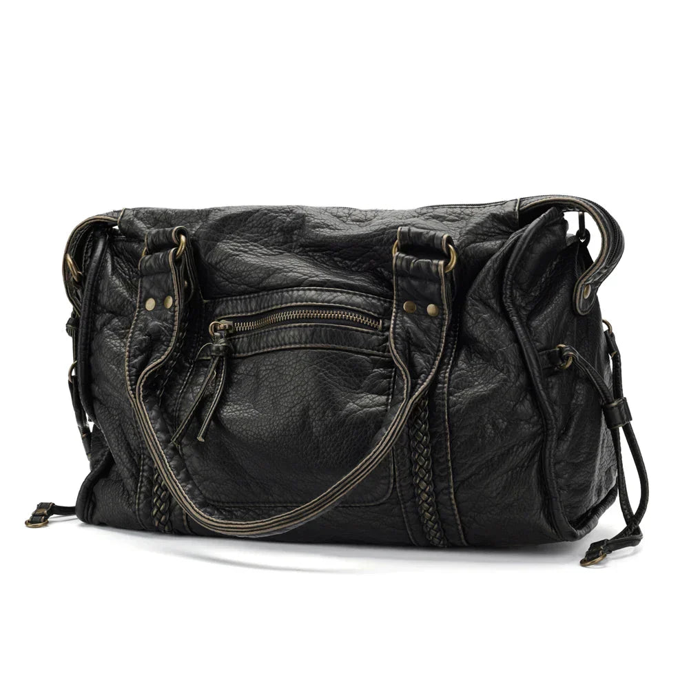 Genuine Leather Handbag - Lysandra