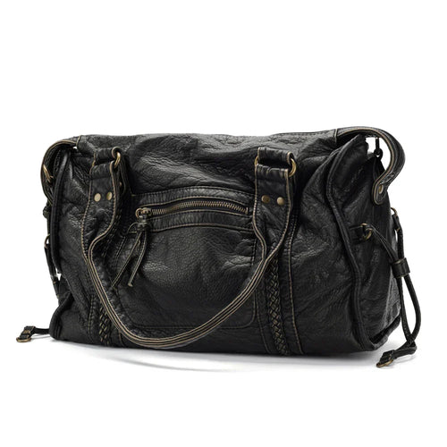 Genuine Leather Handbag - Lysandra