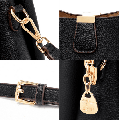 Genuine Leather Handbag - Elizabeth