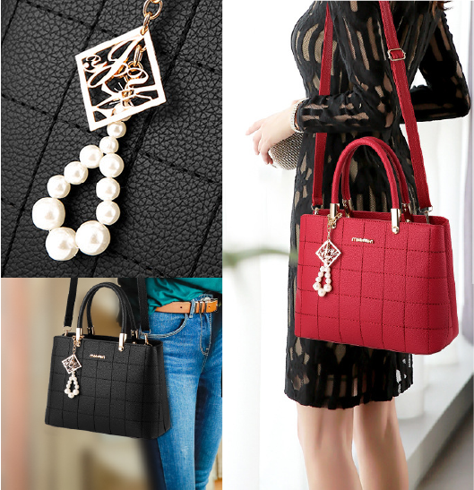Genuine Leather Handbag - Jael