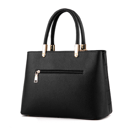 Genuine Leather Handbag - Jael