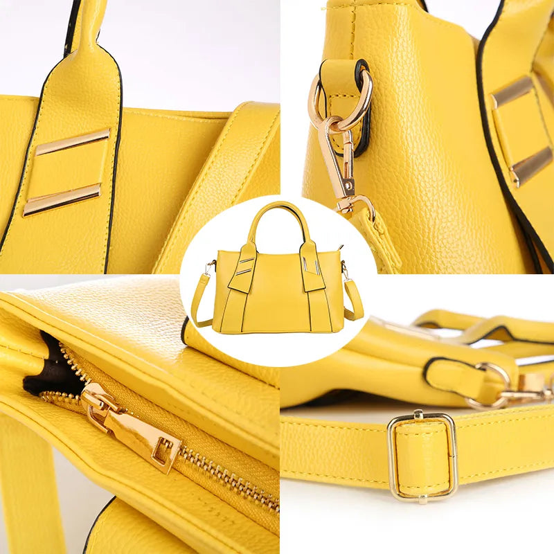 Genuine Leather Handbag Elara