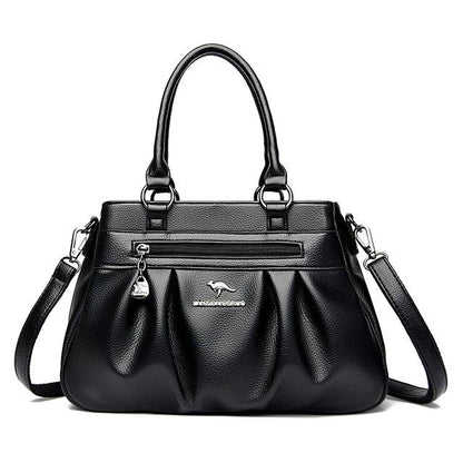 Genuine Leather Handbag - Roma