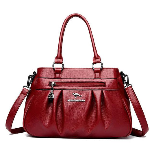 Genuine Leather Handbag - Roma