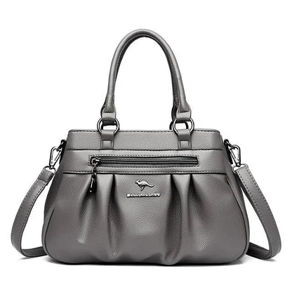 Genuine Leather Handbag - Roma