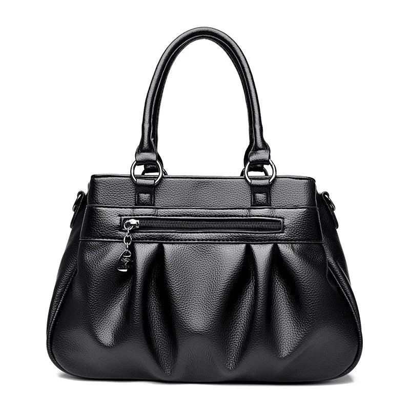 Genuine Leather Handbag - Roma