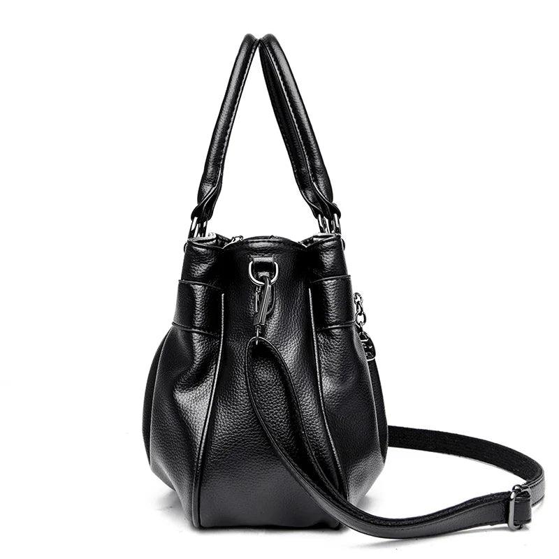 Genuine Leather Handbag - Roma