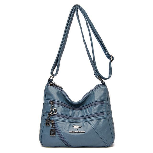 Genuine Leather Handbag - Maria