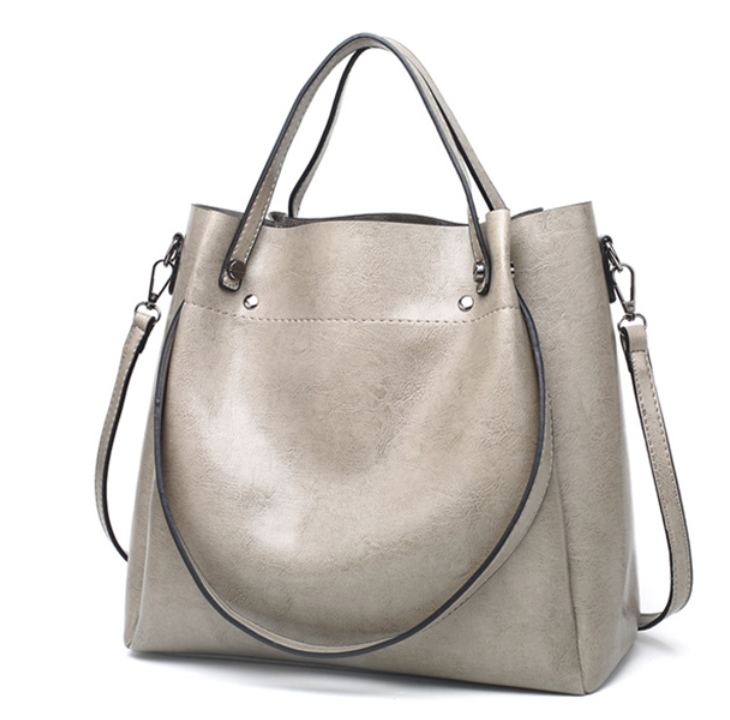 Genuine Leather Handbag - Maelis