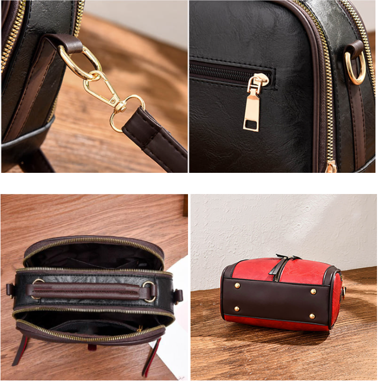 Leather Handbag - Raisa