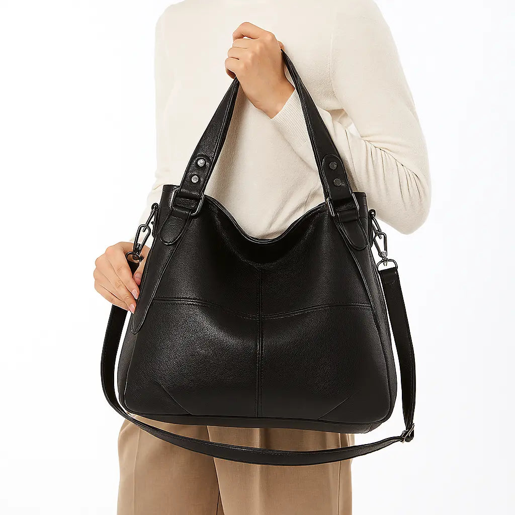 Genuine Leather Handbag - Atis