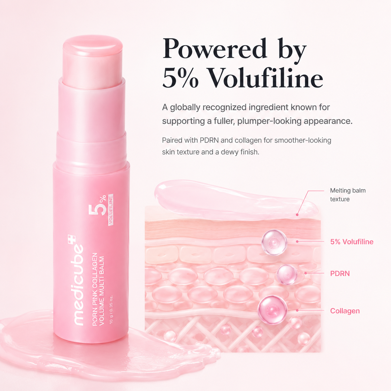 Medicube PDRN Pink Collagen Volume Multi Balm