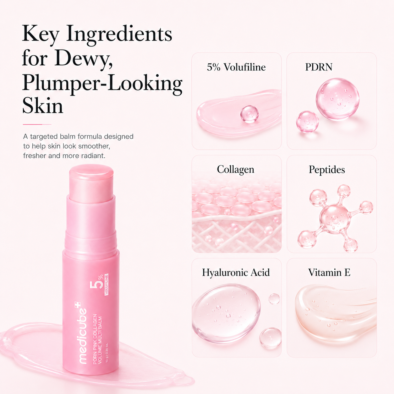 Medicube PDRN Pink Collagen Volume Multi Balm
