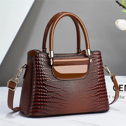 Genuine Leather Handbag - Lianne