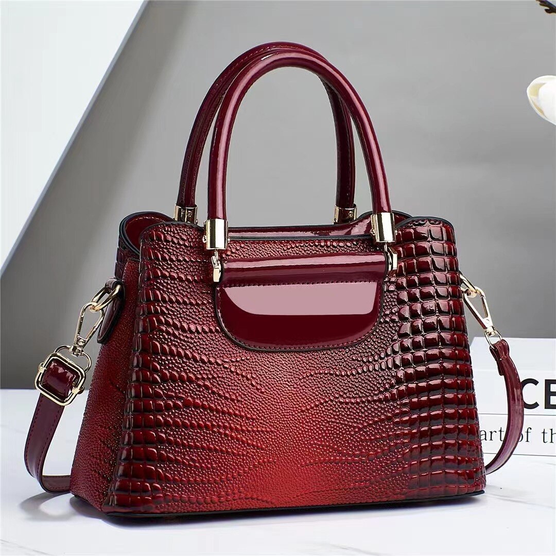Genuine Leather Handbag - Lianne