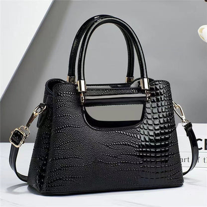Genuine Leather Handbag - Lianne