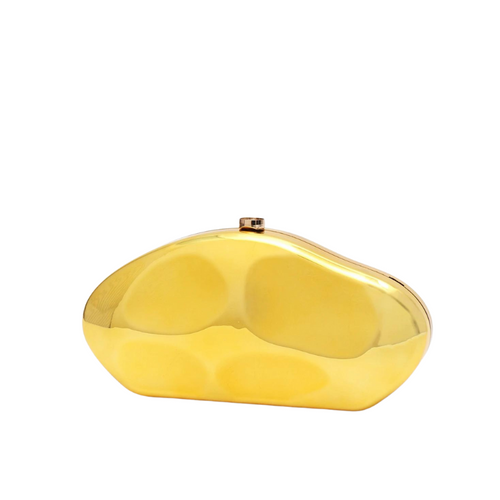 Nicole Metallic Clutch Handbag