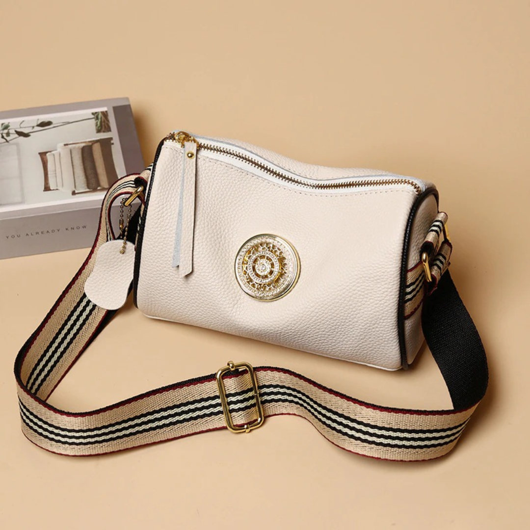 Small Leather Shoulder Bag - Orlane