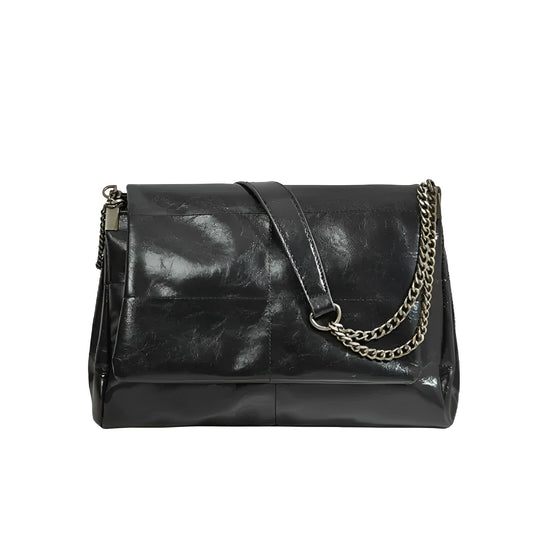 Genuine Leather Handbag - Elaia