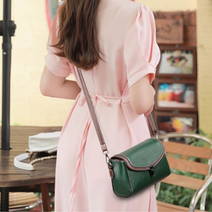Leather Handbag - Thalia