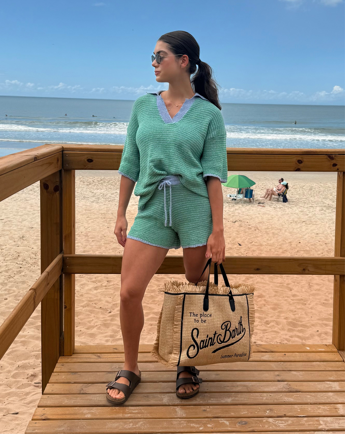Saint Natália Beach Handbag