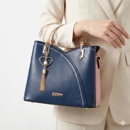 Genuine Leather Women's Handbag - Florenza