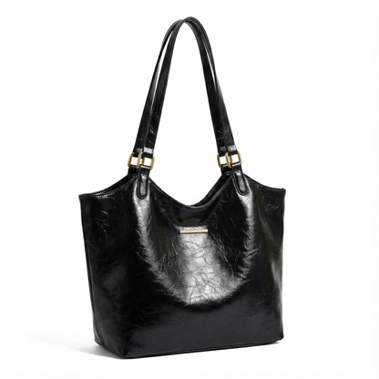 Genuine Leather Handbag - Bless