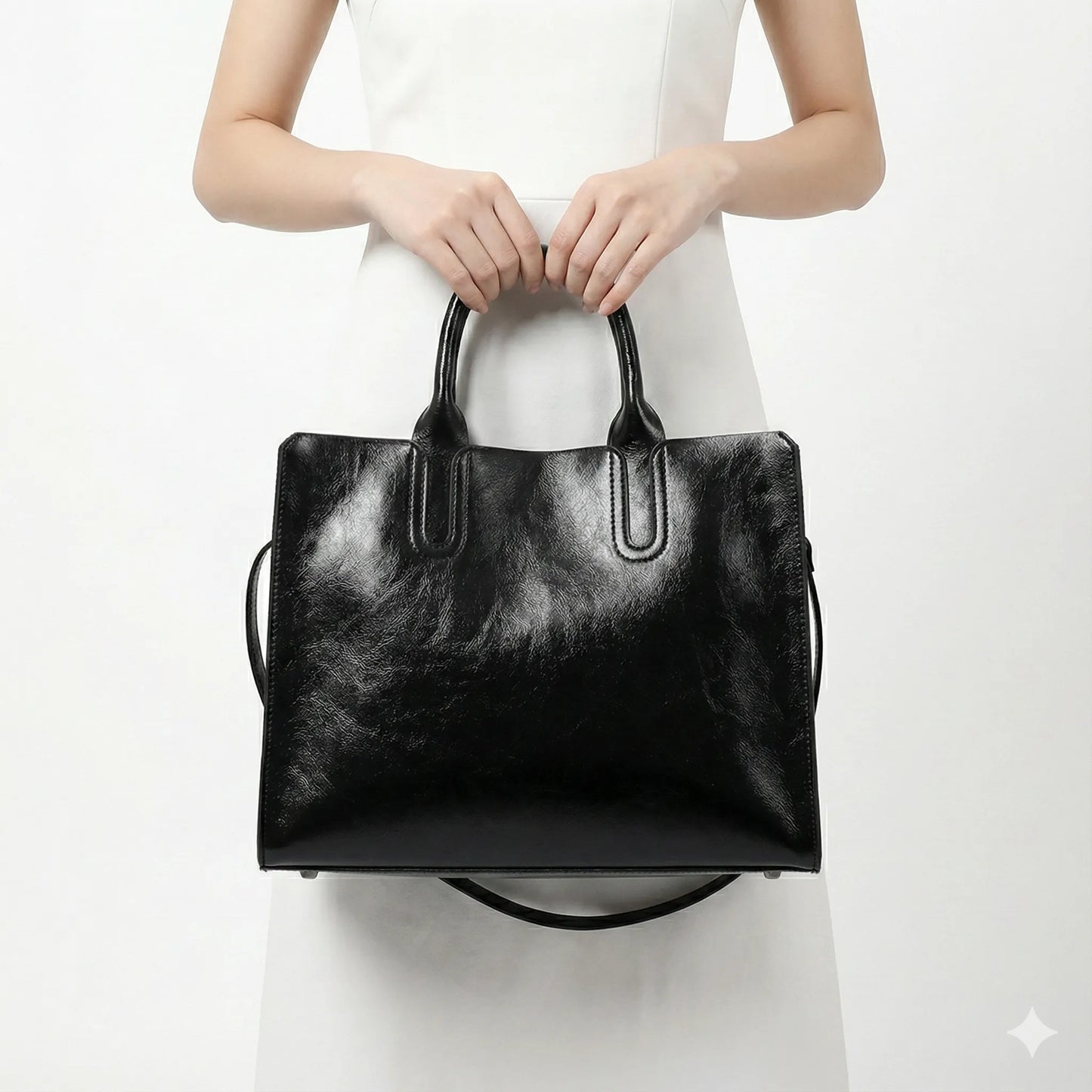 Genuine Leather Handbag - Criz