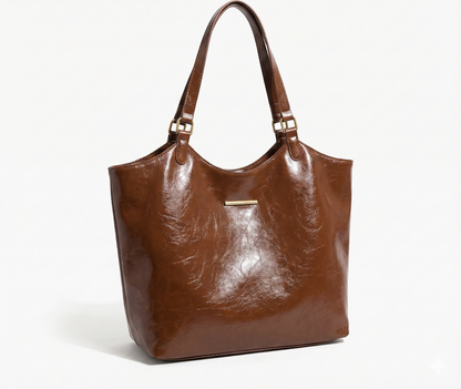 Genuine Leather Handbag - Bless