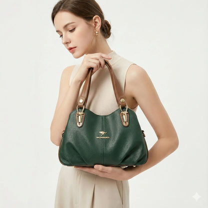 Genuine Leather Handbag - Uiva