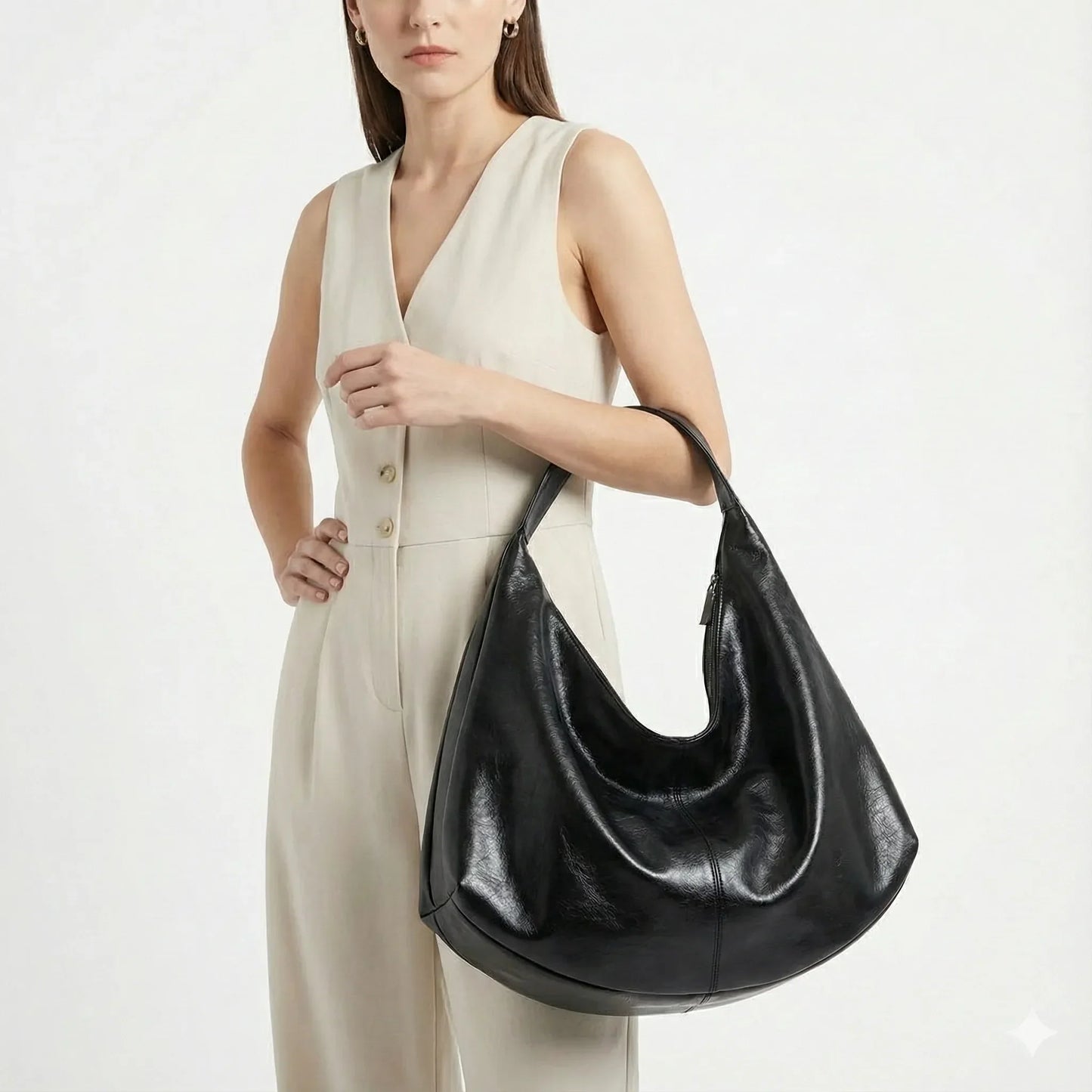 Genuine Leather Handbag - Gama