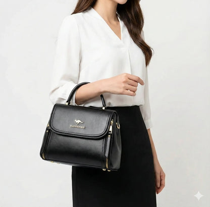 Handbag in Genuine Leather - Liora