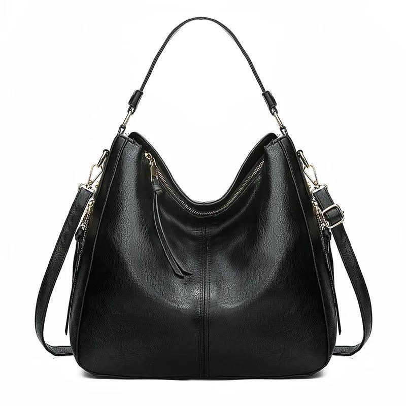 Genuine Leather Handbag - Mila