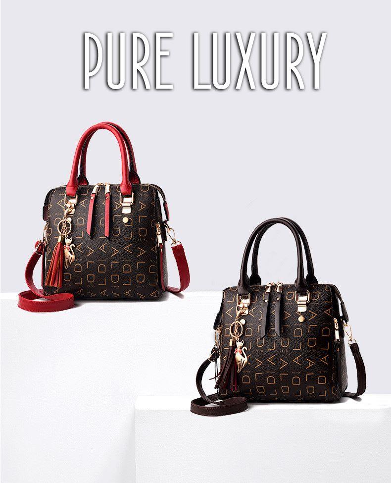 Genuine Leather Handbag - Ulara