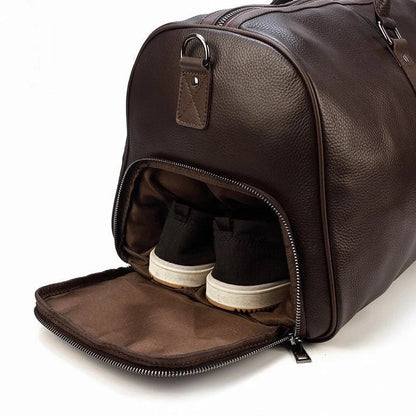 Genuine Leather Travel Bag - Wilma