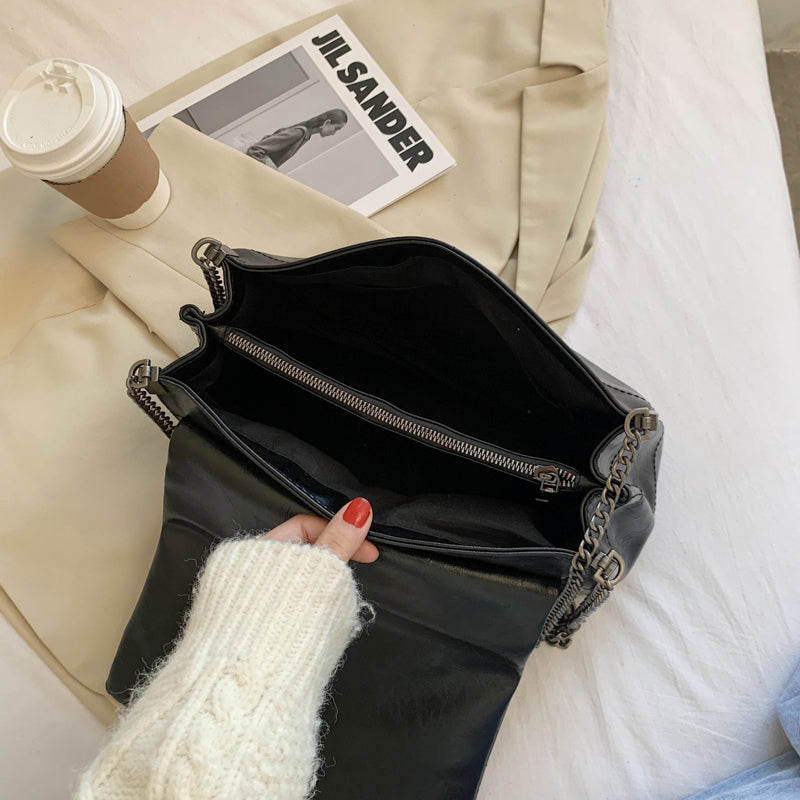 Genuine Leather Handbag - Elaia