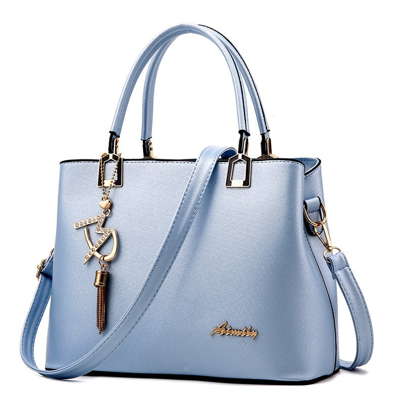 Leather Handbag - Zayna