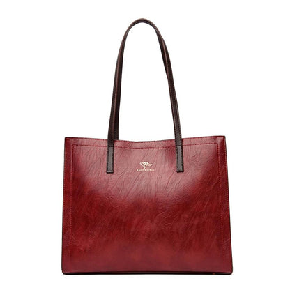 Genuine Leather Handbag - Glim