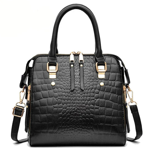 Handbag in Genuine Leather - Mia
