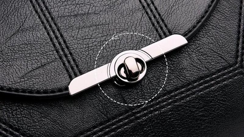 Leather Handbag - Uliane