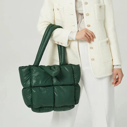 Women's Puffer Handbag - Billie