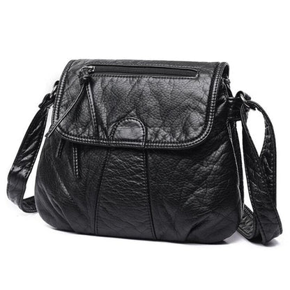 Leather Handbag - Perla