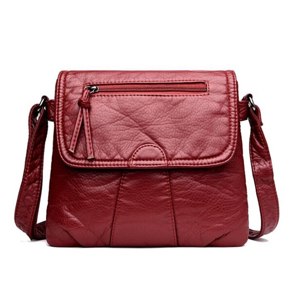 Leather Handbag - Perla
