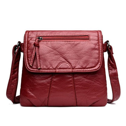 Leather Handbag - Perla